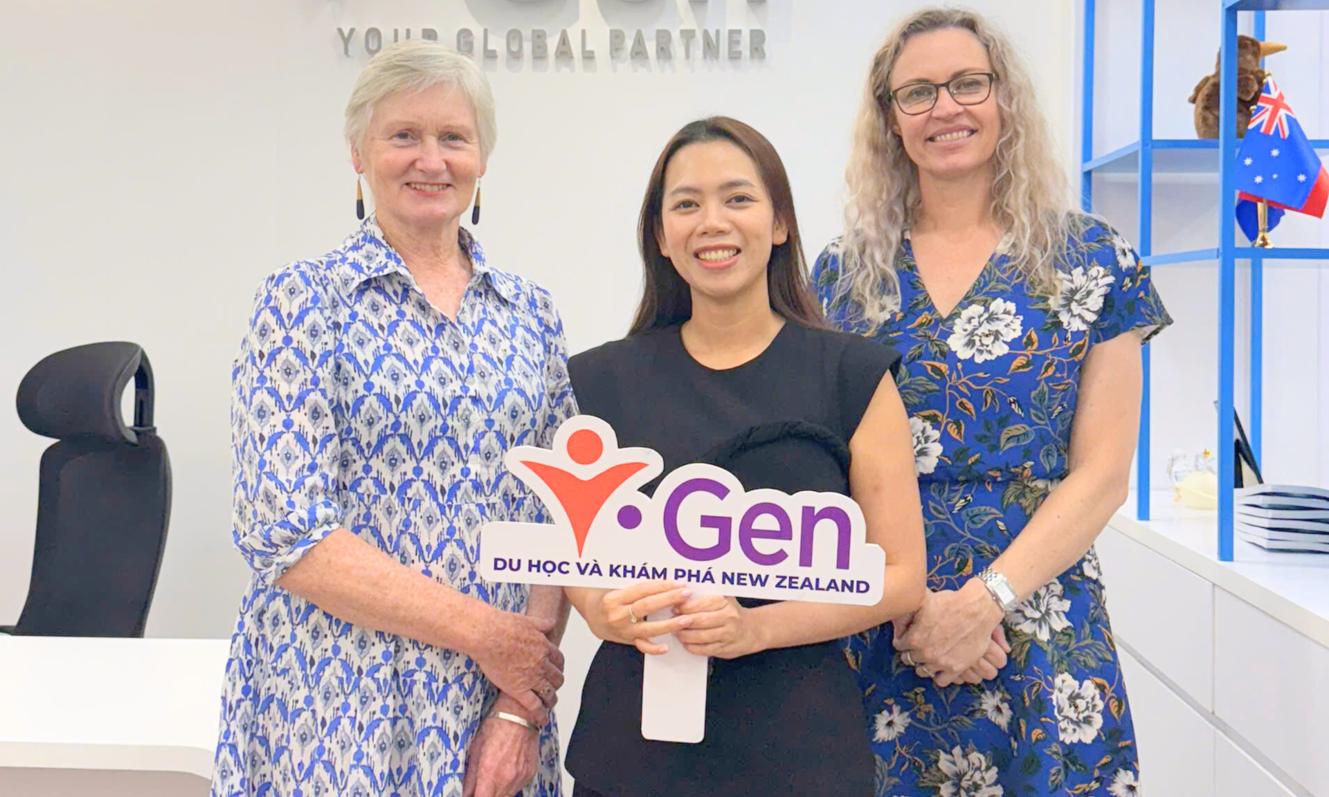 iGen chào đón 2 đại diện trường đến từ New Zealand