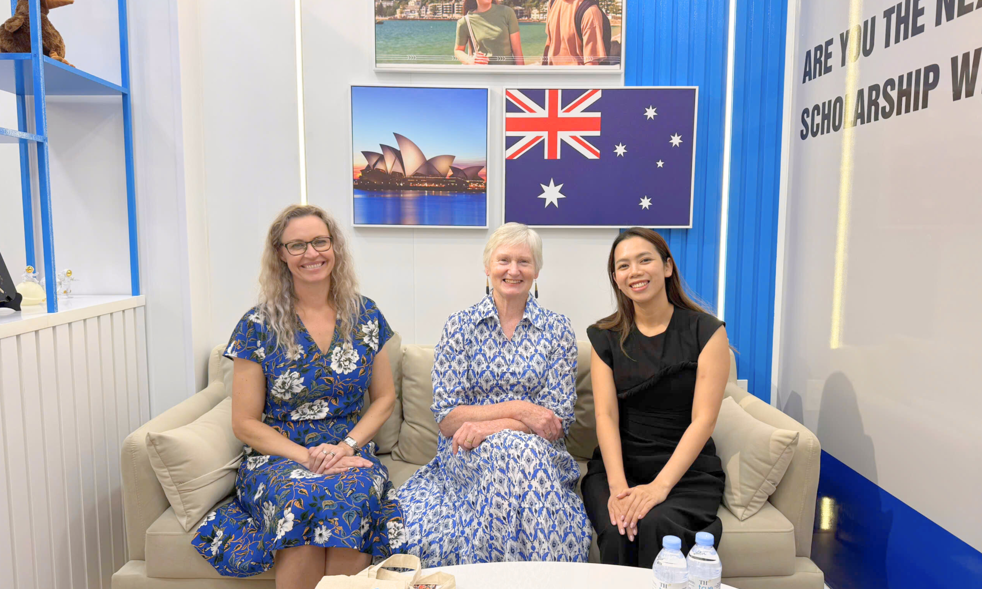 iGen chào đón 2 đại diện trường đến từ New Zealand